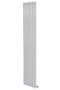 Вертикальный дизайнерский радиатор отопления ARTTIDESIGN Rimini 6/1500/354/50 белый матовий №1