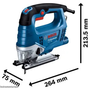 Лобзик электрический Bosch Professional GST 750 (0.52 кВт, 3200 ход/мин) (06015B4121) №6
