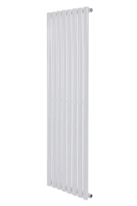 Вертикальный дизайнерский радиатор отопления ARTTIDESIGN Rimini 8/1500/472/50 белый матовий №1