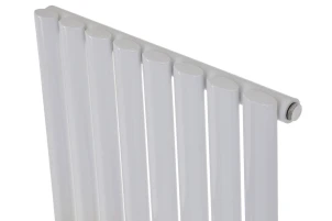 Вертикальный дизайнерский радиатор отопления ARTTIDESIGN Rimini 8/1500/472/50 белый матовий №3
