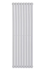 Вертикальный дизайнерский радиатор отопления ARTTIDESIGN Rimini 8/1500/472/50 белый матовий №4