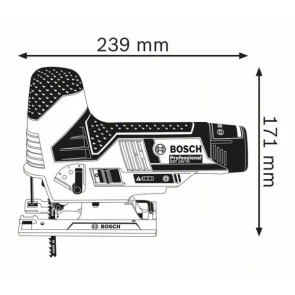 Акумуляторний лобзик Bosch GST 12V-70 (10.8 В, без АКБ, 2800 ход/хв) (06015A1001) №7
