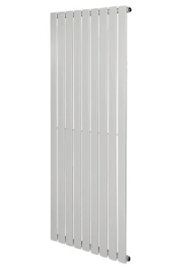 Вертикальный дизайнерский радиатор отопления ARTTIDESIGN Livorno 9/1800/612/50 белый матовий №1
