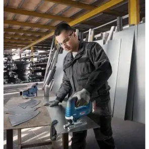 Аккумуляторный лобзик Bosch GST 185-LI (18 В, без АКБ, 3500 ход/мин) (06015B3021) №9