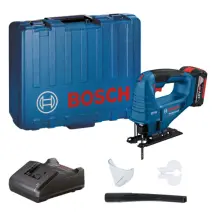 Аккумуляторный лобзик Bosch GST 183-LI Professional (18 В, 4 А*ч, 3300 об/мин) (06015B7022)