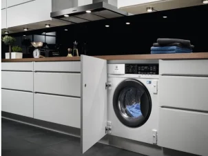 Стирально-сушильная машина Electrolux встроенная фронтальная, 8(4)кг, 1600, А, 54см, дисплей, пара, инвертор, белый №2