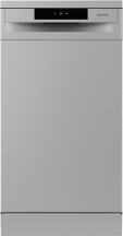 Посудомоечная машина Gorenje, 9компл., A++, 45см, дисплей, 2 корзины, AquaStop, серый