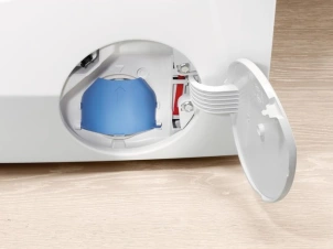 Стиральная машина Electrolux встроенная фронтальная, 8кг, 1400, A+++, 55см, дисплей, пара, инвертор, белый №6