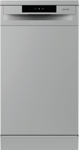 Посудомоечная машина Gorenje, 9компл., A++, 45см, дисплей, 2 корзины, AquaStop, серый №2