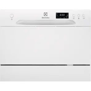 Посудомоечная машина Electrolux настольная, 6компл., A+, 55см, дисплей, черный №7