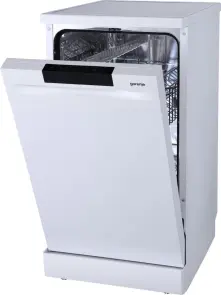 Посудомоечная машина Gorenje, 9компл., A++, 45см, дисплей, 2 корзины, AquaStop, белый №3