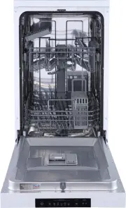 Посудомоечная машина Gorenje, 9компл., A++, 45см, дисплей, 2 корзины, AquaStop, белый №4