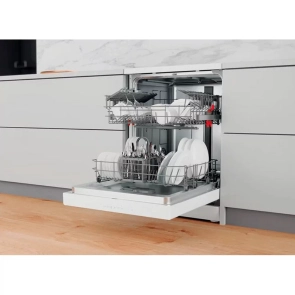 Посудомоечная машина Whirlpool, 14компл., A++, 60см, дисплей, инв., белый №7