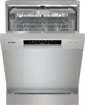 Посудомоечная машина Gorenje, 16компл., A+++, 60см, дисплей, 3 корзины, AquaStop, серый
