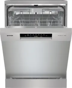 Посудомоечная машина Gorenje, 16компл., A+++, 60см, дисплей, 3 корзины, AquaStop, серый №1
