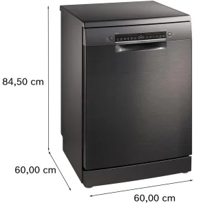 Посудомоечная машина Bosch, 12компл., A++, 60см, дисплей, черный №3