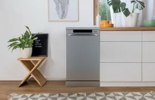 Посудомийна машина Gorenje, 11компл., A+++, 45см, дисплей, 3 кошика, AquaStop, Інвертор, сірий №3
