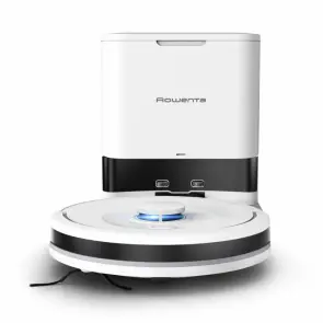 Робот-пилосос Rowenta миючий X-PLORER Serie 90+, 6000ПаВт, h=9.7см, 0.26л, конт пил -0.29л, автон. робота до 270хв, білий №3