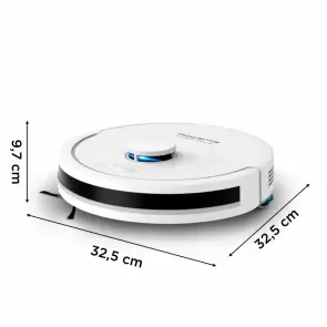 Робот-пилосос Rowenta миючий X-PLORER Serie 90+, 6000ПаВт, h=9.7см, 0.26л, конт пил -0.29л, автон. робота до 270хв, білий №6