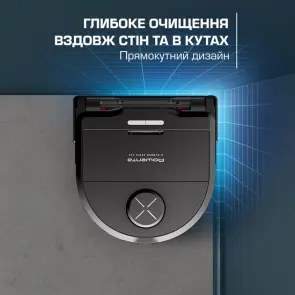 Робот-пилосос Rowenta миючий X-Plorer Serie 220+ Animal & Allergy Model, 5600ПаВт, h=9.7см, 0.35л, конт пил -0.22л, автон. робота до 120хв, чорний №6