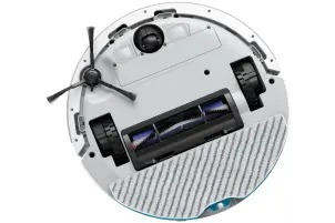 Робот-пилосос Rowenta миючий X-Plorer Serie 140 Total Care, 5000ПаВт, h=9.5см, 0.32л, конт пил -0.35л, вода - вологе прибирання, автон. робота до 120хв, білий №6