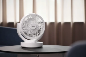 Вентилятор ARDESTO FT-B25W настільний, 15см, 30Вт, білий №3