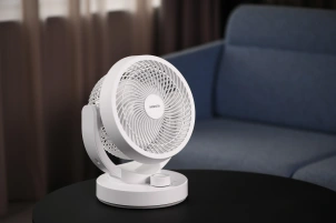 Вентилятор ARDESTO FT-B25W настільний, 15см, 30Вт, білий №4