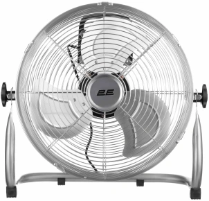 Вентилятор підлоговий 2E PowerWind 30C професійний, 30см, 60Вт, кнопки, двигун мідь 100%, срібний №1