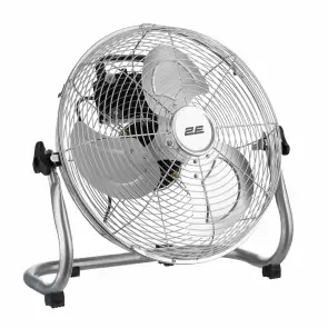 Вентилятор підлоговий 2E PowerWind 30C професійний, 30см, 60Вт, кнопки, двигун мідь 100%, срібний №3