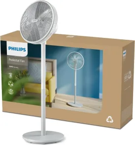 Вентилятор Philips підлоговий Series 2000, 40см, 48Вт, таймер, поворот 180, білий №10