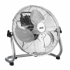 Вентилятор підлоговий 2E PowerWind 35C професійний, 35см, 65Вт, кнопки, двигун мідь 100%, срібний №3