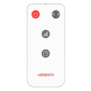 Вентилятор ARDESTO FN-B1140R підлоговий, 40см, 55Вт, ел. кер-ня, дисплей, таймер, пульт ДК, опора кругла, білий №10
