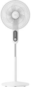 Вентилятор Philips підлоговий Series 1001, 45см, 47Вт, опора кругла, білий №1