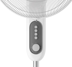 Вентилятор Philips підлоговий Series 1001, 45см, 47Вт, опора кругла, білий №3