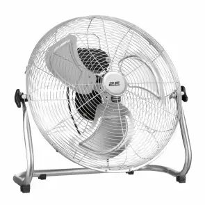 Вентилятор підлоговий 2E PowerWind 45C професійний, 45см, 100Вт, кнопки, двигун мідь 100%, срібний №3