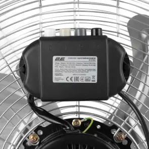 Вентилятор підлоговий 2E PowerWind 45C професійний, 45см, 100Вт, кнопки, двигун мідь 100%, срібний №7