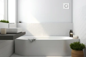 Витяжний вентилятор Ardesto 20 Вт, 150 м3/г, 2300 об./хв., 35 дБ, білий №3