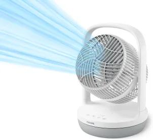 Вентилятор Philips настольный Series 2000, 22см, 24Вт, таймер, поворот 180, белый №3