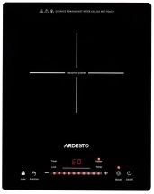 Плитка настільна Ardesto індукційна, конфорок - 1 на 1.8кВт, керування - сенсорне, таймер, boost, чорний