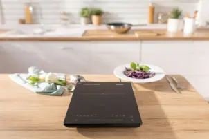 Плитка настільна Gorenje індукційна, конфорок - 1 на 2кВт, керування - сенсорне, чорний №3