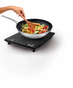 Плитка настольная Tefal индукционная Everyday Slim, комфорок – 1 на 2.1кВт, управление – сенсорное, программ – 6, черный №4