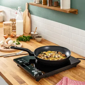 Плитка настольная Tefal индукционная Everyday Slim, комфорок – 1 на 2.1кВт, управление – сенсорное, программ – 6, черный №7