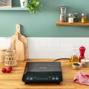 Плитка настольная Tefal индукционная Everyday Slim, комфорок – 1 на 2.1кВт, управление – сенсорное, программ – 6, черный №9