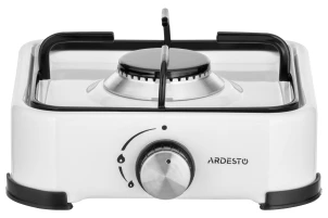 Настольная плитка Ardesto газовая, тип газа LPG, конфорок - 1, белый №1