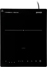 Настольная плитка Gorenje индукционная, конфорок - 1 на 2кВт, управление - сенсорное, таймер, черный