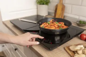 Плитка настільна Gorenje індукційна, комфорок - 2 по 2кВт, керування - сенсорне, таймер, чорний №3