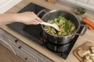 Плитка настільна Gorenje індукційна, комфорок - 2 по 2кВт, керування - сенсорне, таймер, чорний №4