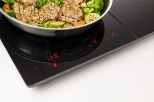 Плитка настільна Gorenje індукційна, комфорок - 2 по 2кВт, керування - сенсорне, таймер, чорний №5