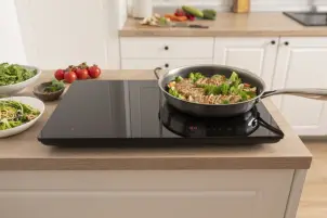 Плитка настільна Gorenje індукційна, комфорок - 2 по 2кВт, керування - сенсорне, таймер, чорний №6