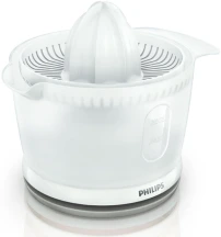 Соковитискач Philips Daily Collection цитрус-прес 25Вт, чаша-0.5л, пластик, білий
